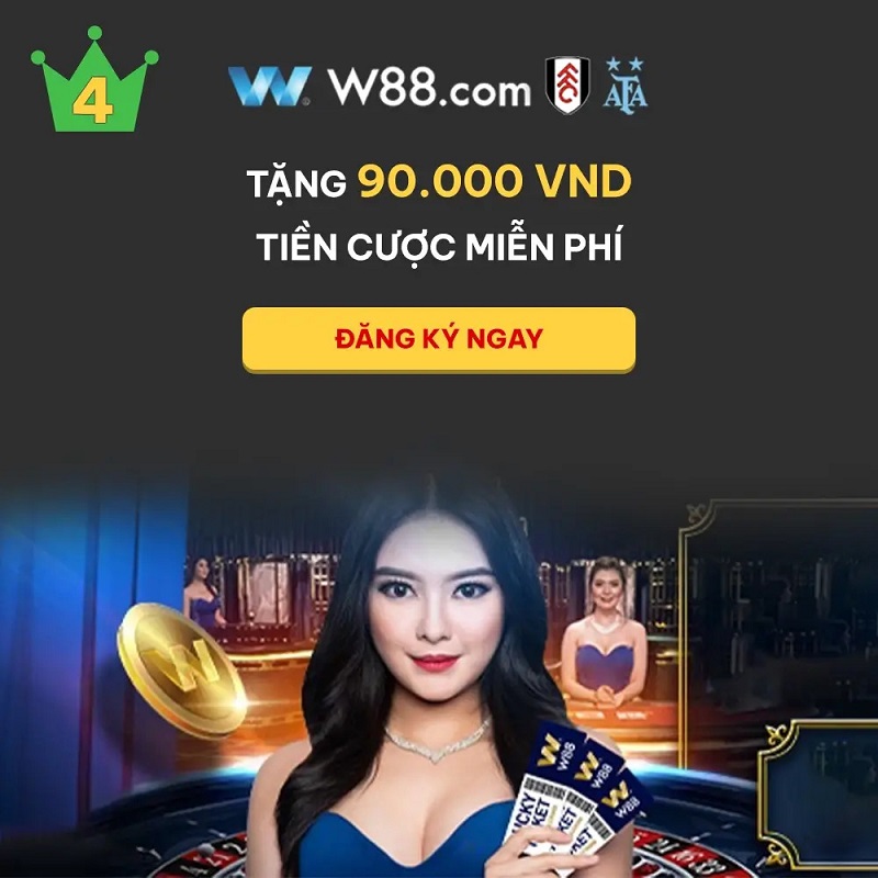 đăng ký W88 tặng 90k