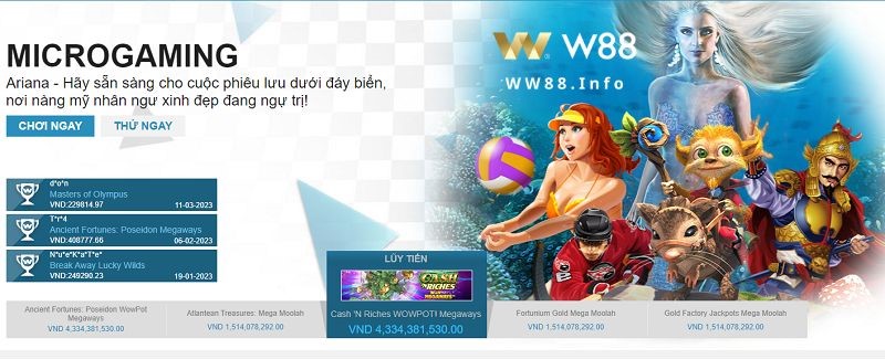 hướng dẫn chơi slot microgaming w88