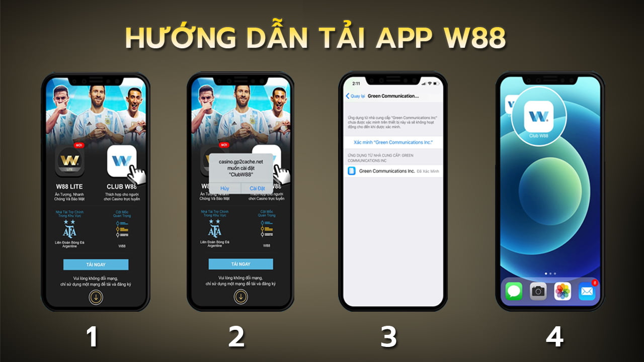 tải app w88 ios